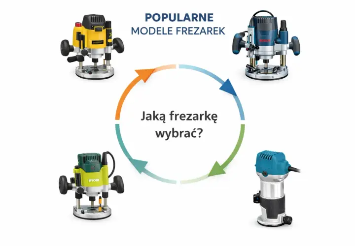 Popularne frezarki, w tym model Bosch, pomagają wybrać idealne narzędzie.