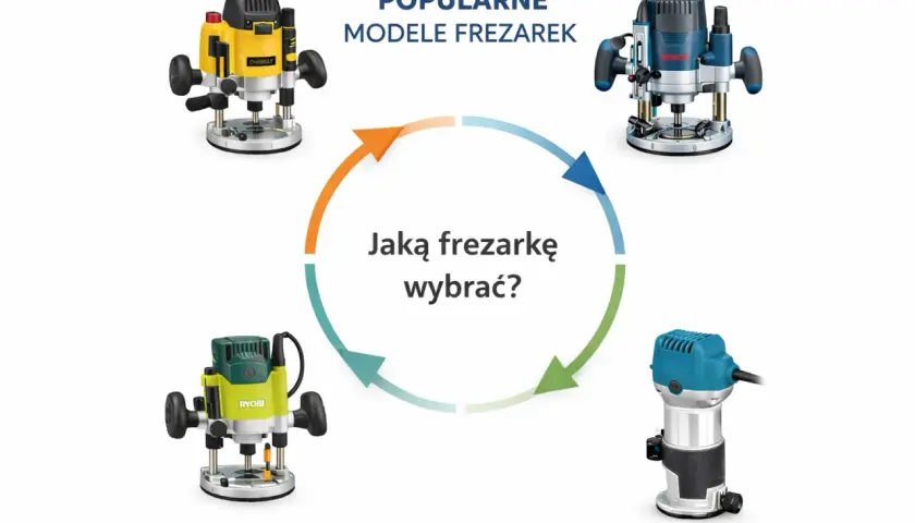 Popularne frezarki, w tym model Bosch, pomagają wybrać idealne narzędzie.