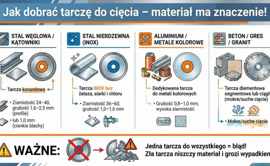 Jak dobrać tarczę do drewna, by ciąć szybciej i czyściej