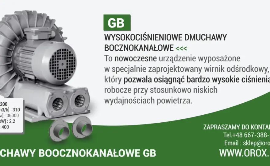 Dmuchawy przemysłowe - Jak wybrać i uniknąć błędów?