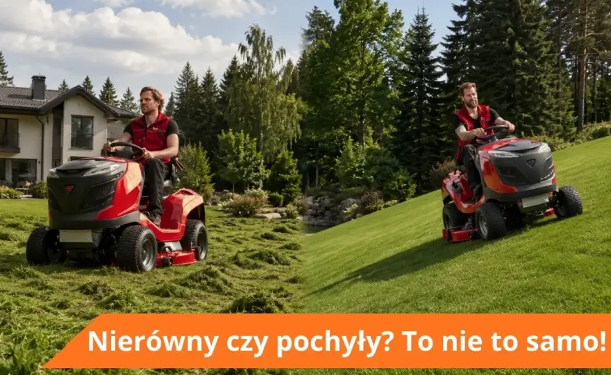 Traktorek ogrodowy na nierówny teren - jak wybrać model?
