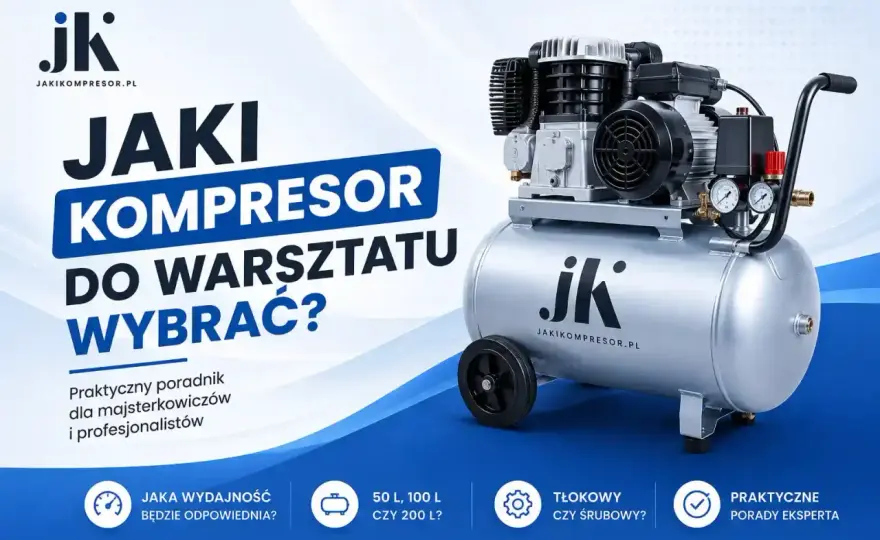 Jaki kompresor wybrać? Tłokowy czy śrubowy - Poradnik