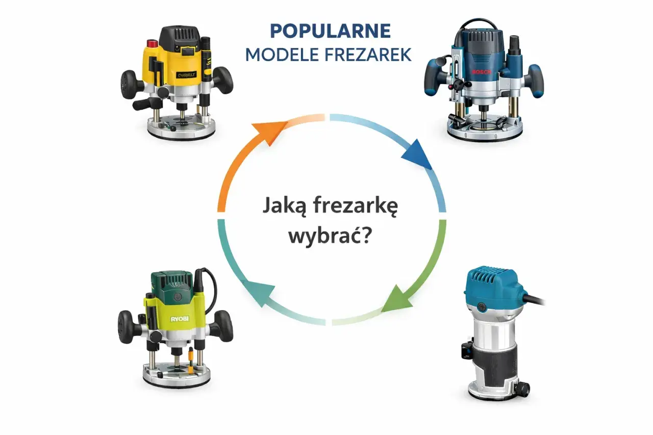 Popularne frezarki, w tym model Bosch, pomagają wybrać idealne narzędzie.